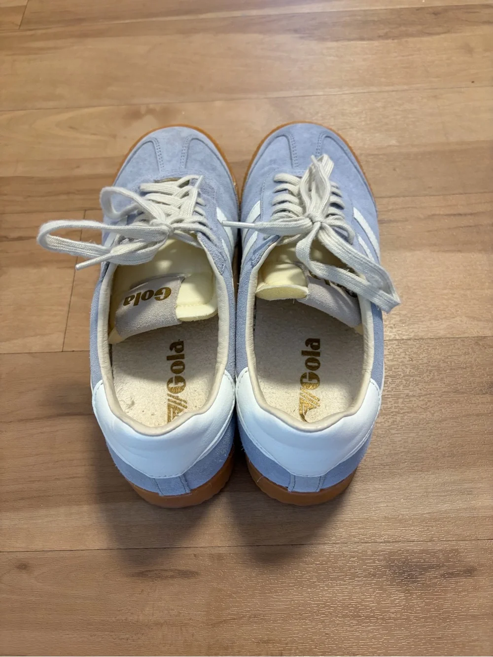 Gola Women’s Elan Sneakers in Light Blue, Size 9